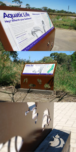 NrG Advertising - NRM Breakout Creek Interpretive Signage