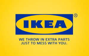 nrg advertising honest slogans esight ikea