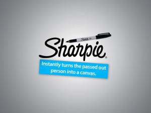 nrg advertising honest slogans esight sharpie